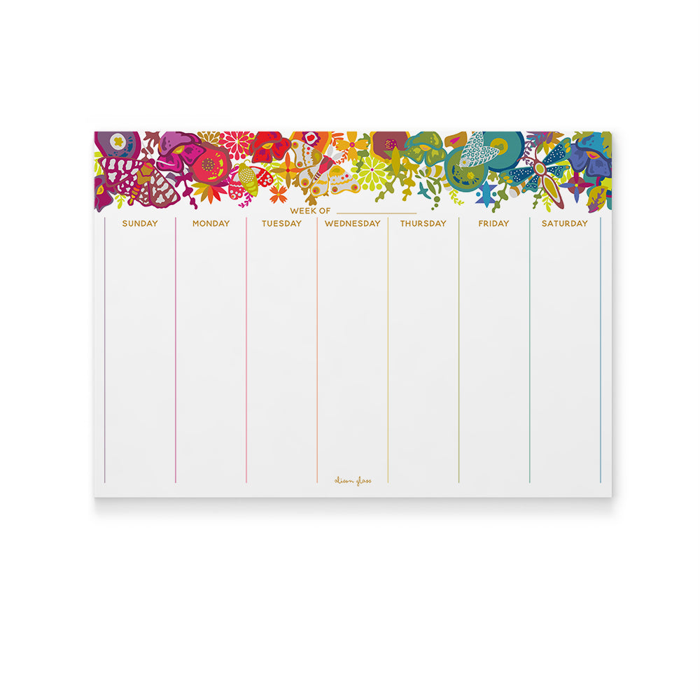 art theory calendar pad calendar