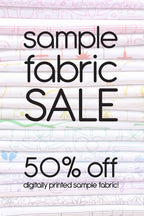 digitally printed sample fabric sale