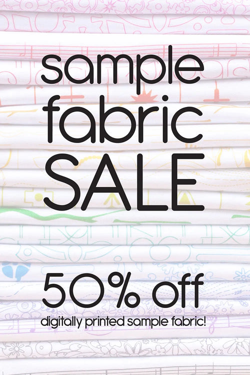 digitally printed sample fabric sale