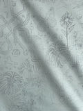 Chrysanthemum Yardage - Sketch in Silver