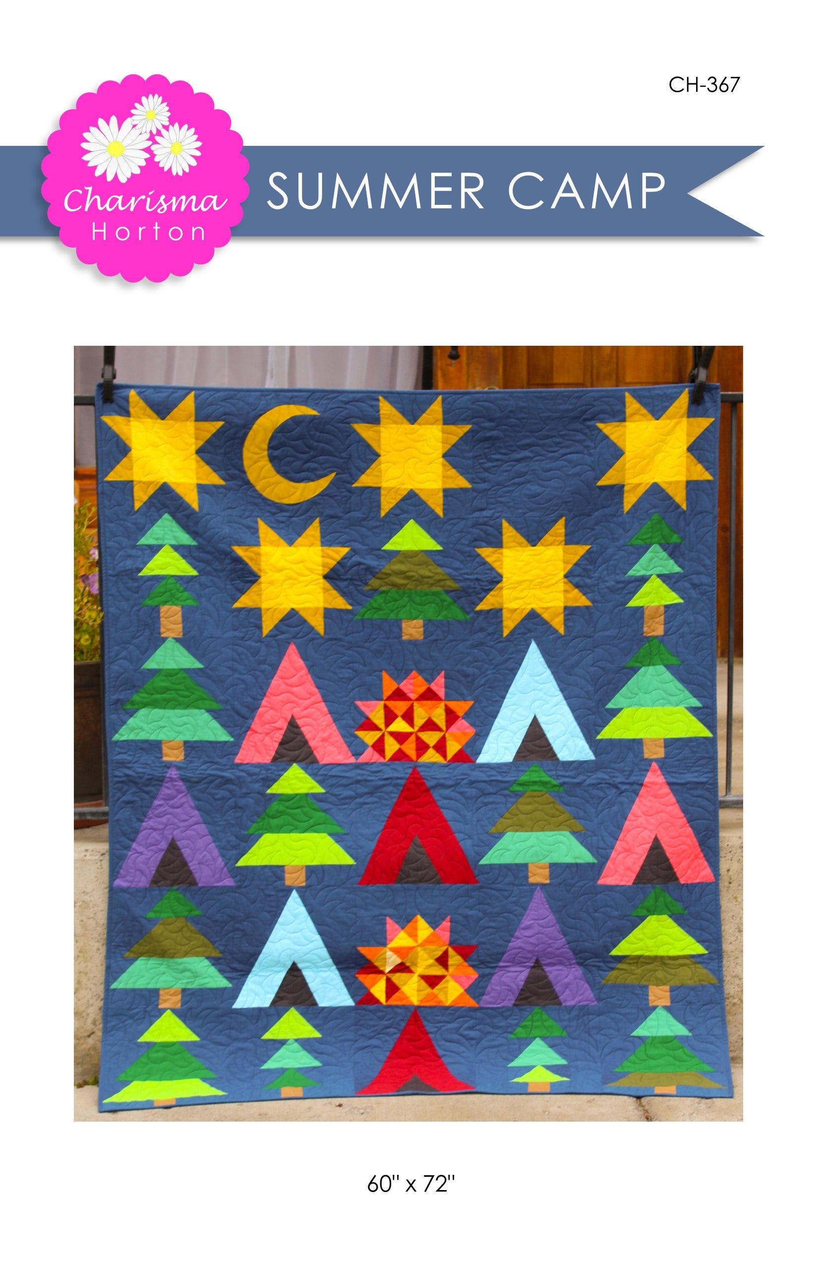 Summer Camp in Camp Kitschy LaLa Quilt Kit