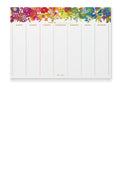 art theory calendar notepad