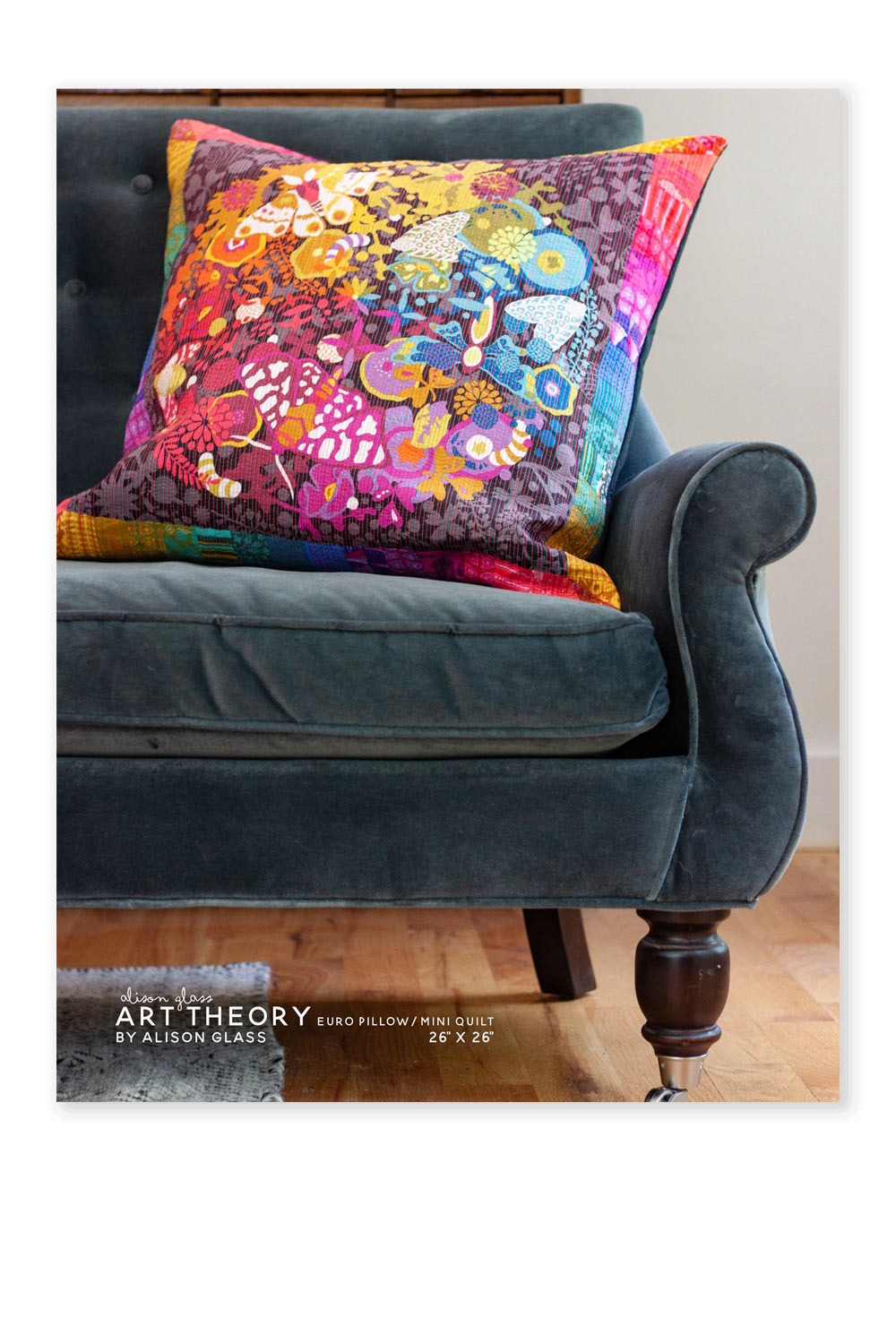 art theory pillow pattern