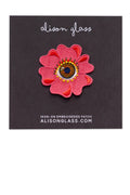 between eye flower patch in salmon