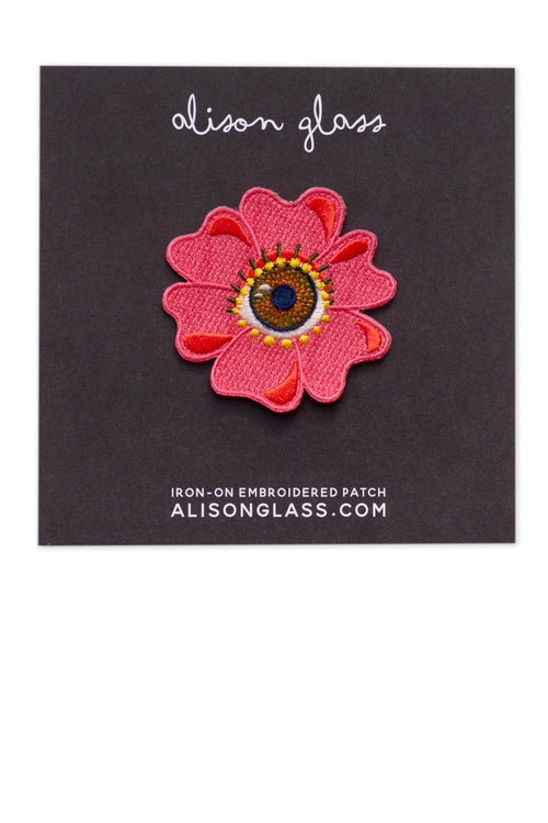 between eye flower patch in salmon
