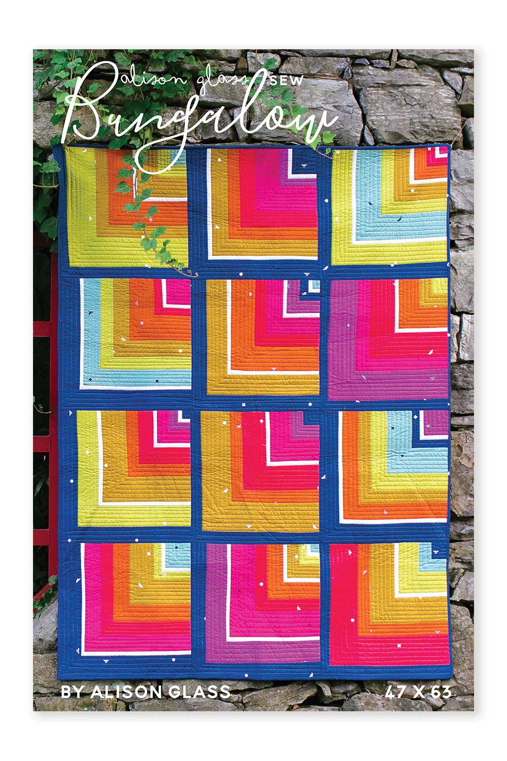 bungalow pattern alison glass pattern company front