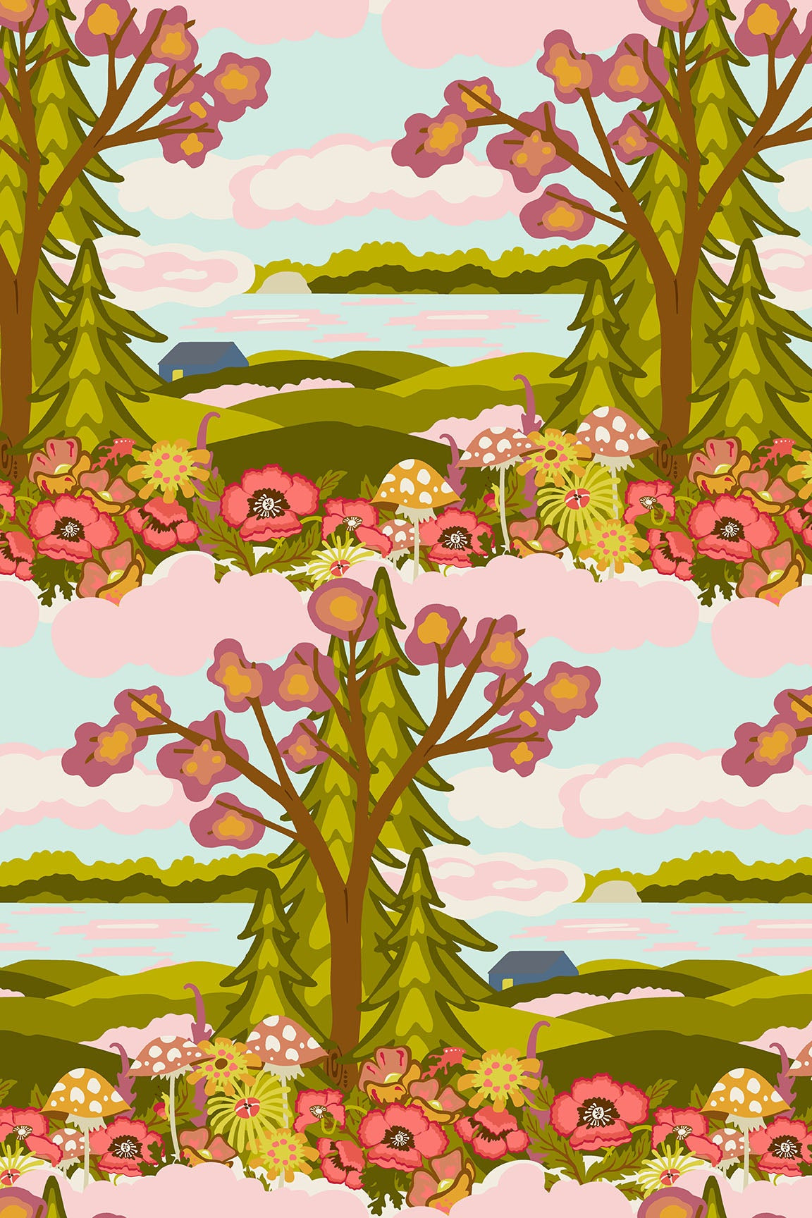 camp kitschy lala yardage echo in autumn
