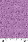 PRESALE - Color Camp Basics - Bloom Yardage - Bandana in Muted Amethyst