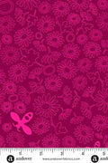 PRESALE - Color Camp Basics - Bloom Yardage - Bee in Dark Peony