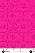 PRESALE - Color Camp Basics - Bloom Yardage - Leatherwork in Strawberry