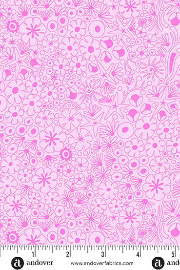 PRESALE - Color Camp Basics - Bloom Yardage - Shallows in Lighter Cabbage