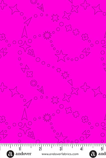 PRESALE - Color Camp Basics - Bloom Yardage - Trailmap in Peony
