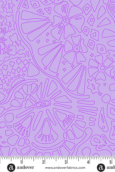 PRESALE - Color Camp Basics - Bloom Yardage - Veil in Light Pansy