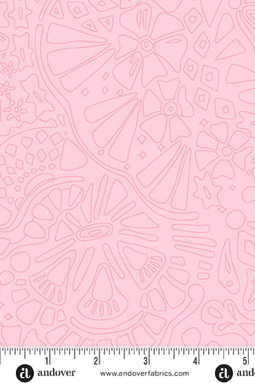 PRESALE - Color Camp Basics - Bloom Yardage - Veil in Lighter Strawberry