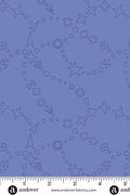 PRESALE - Color Camp Basics - Dusk Yardage - Trailmap in Muted Blueberry