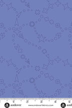 PRESALE - Color Camp Basics - Dusk Yardage - Trailmap in Muted Blueberry