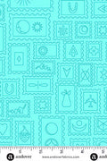 PRESALE - Color Camp Basics - Grove Yardage - Postcard in Light Aqua
