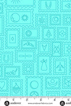 PRESALE - Color Camp Basics - Grove Yardage - Postcard in Light Aqua