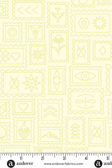 PRESALE - Color Camp Basics - Grove Yardage - Postcard in Lightest Lichen