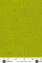 PRESALE - Color Camp Basics - Grove Yardage - Postcard in Toad