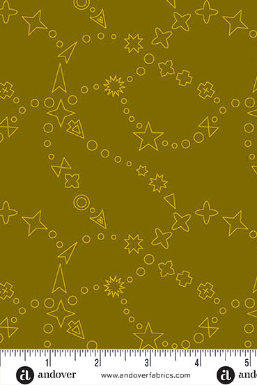 PRESALE - Color Camp Basics - Grove Yardage - Trailmap in Dark Gold
