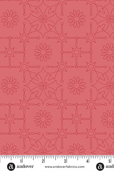 PRESALE - Color Camp Basics - Sun Yardage - Leatherwork in Muted Ruby