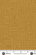 PRESALE - Color Camp Basics - Sun Yardage - Postcard in Muted Marigold