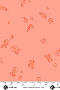 PRESALE - Color Camp Basics - Sun Yardage - Sprig in Light Poppy