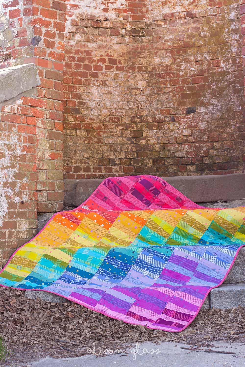 chroma cobblestone quilt steps