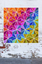 lumen in chrysanthemum quilt kit