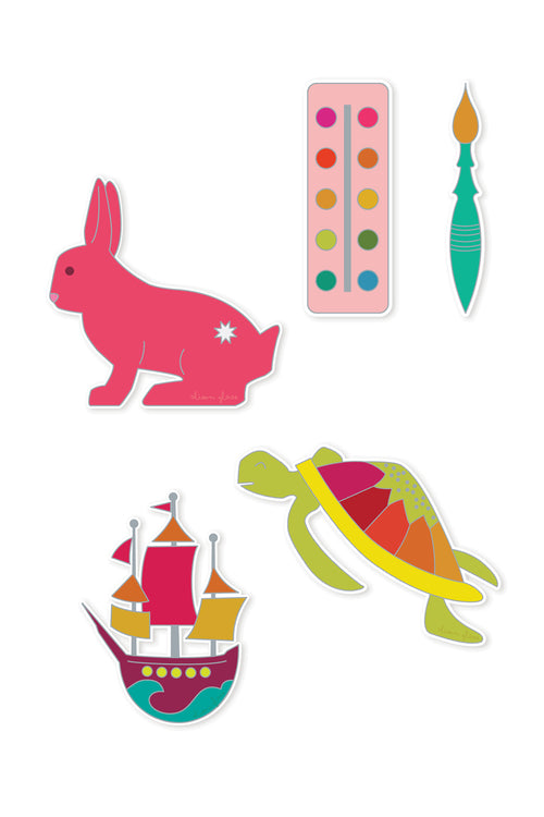 collection sticker set