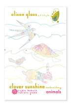 clover sunshine animals alison glass pattern company
