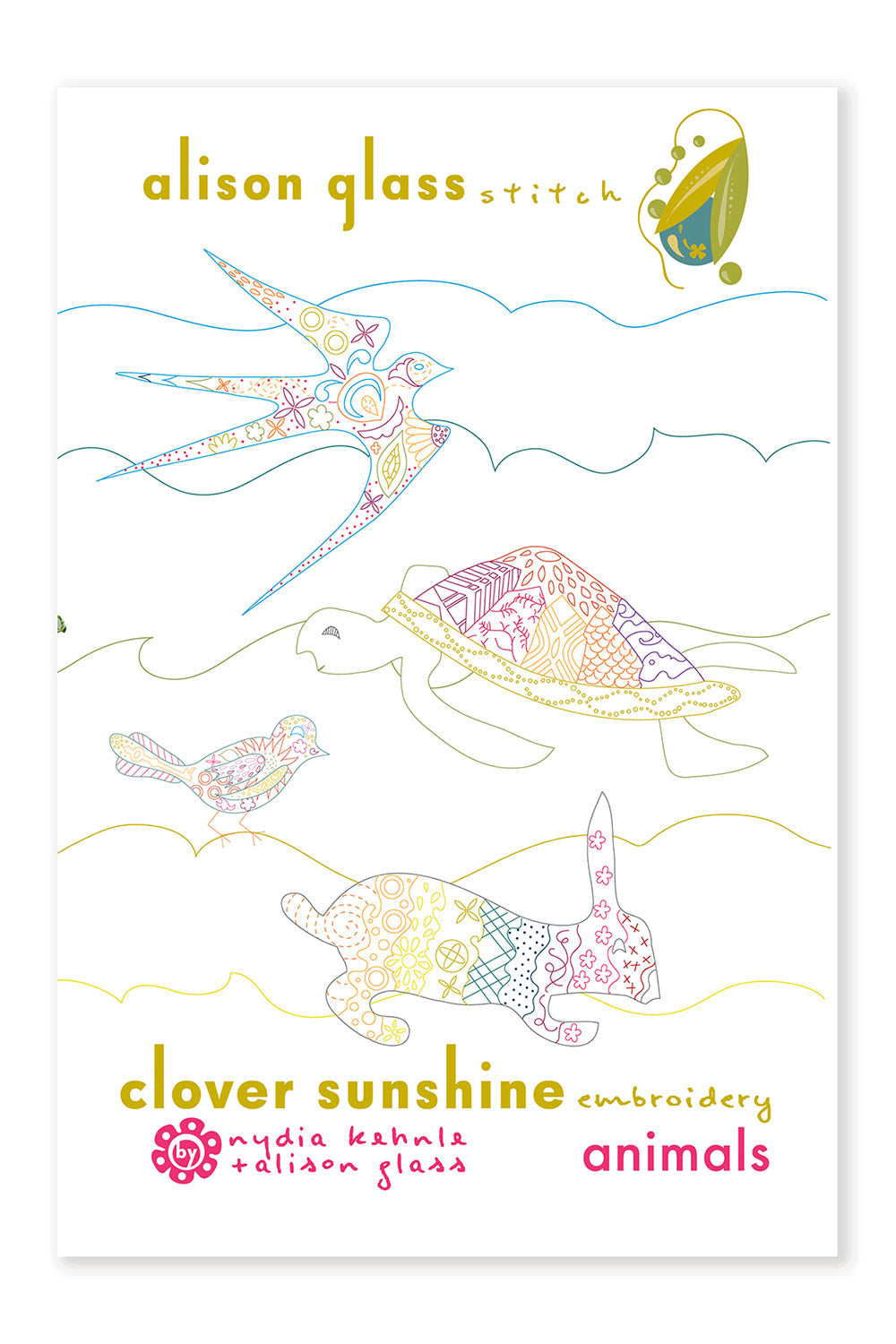 clover sunshine animals alison glass pattern company