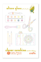 clover sunshine crafts alison glass pattern company
