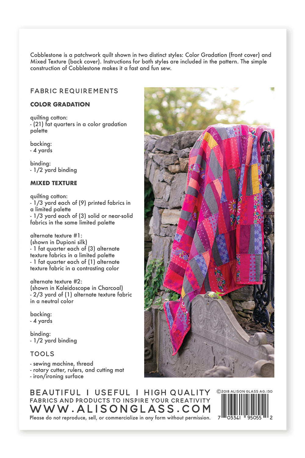 Cobblestone Quilt Pattern