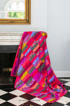 cobblestone quilt fireplace portrait