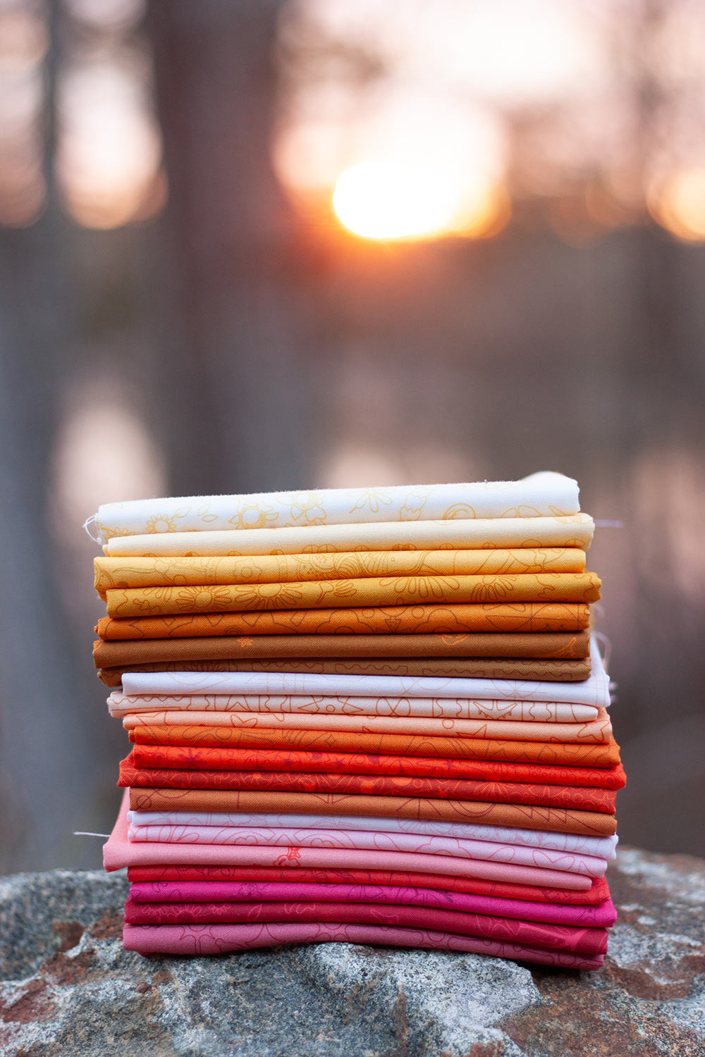 PRESALE - Color Camp Basics - Sun Yardage - Trailmap in Light Maple