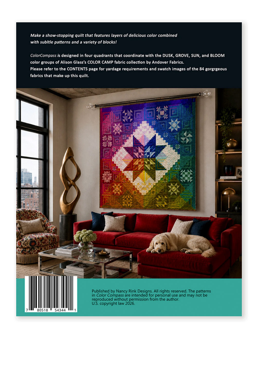 Color Compass Quilt Pattern