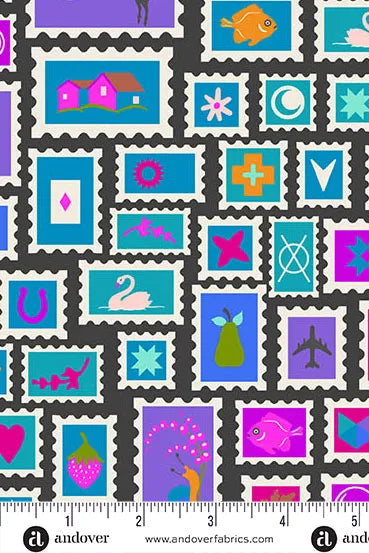 color wheel yardage collector in night
