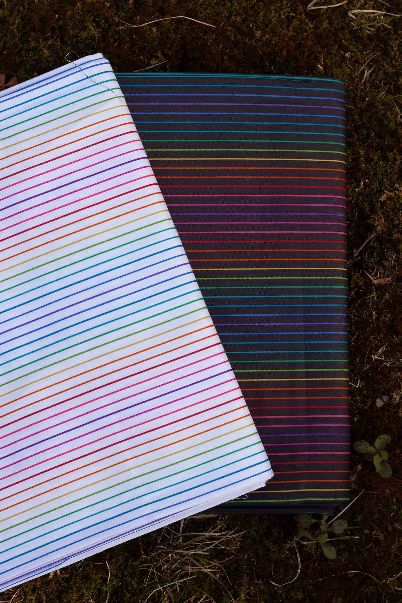 spectrum stripe in night and day from color wheel