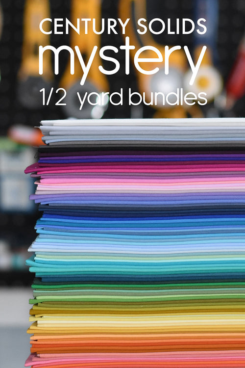 century solids mystery half yard bundles