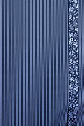 ellipse oval stripe in panda yardage