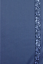 ellipse oval stripe in panda yardage