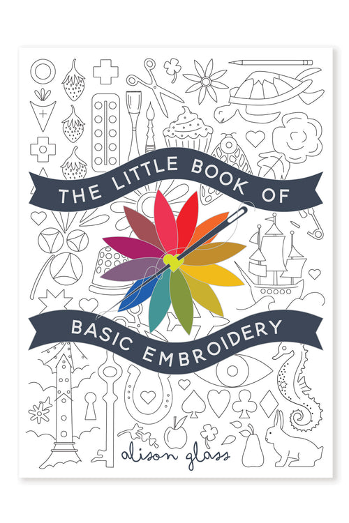 little embroidery book front cover