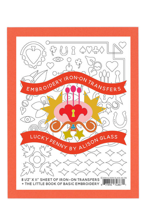 embroidery set lucky penny