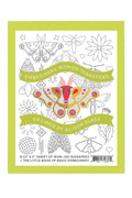embroidery set ex libris
