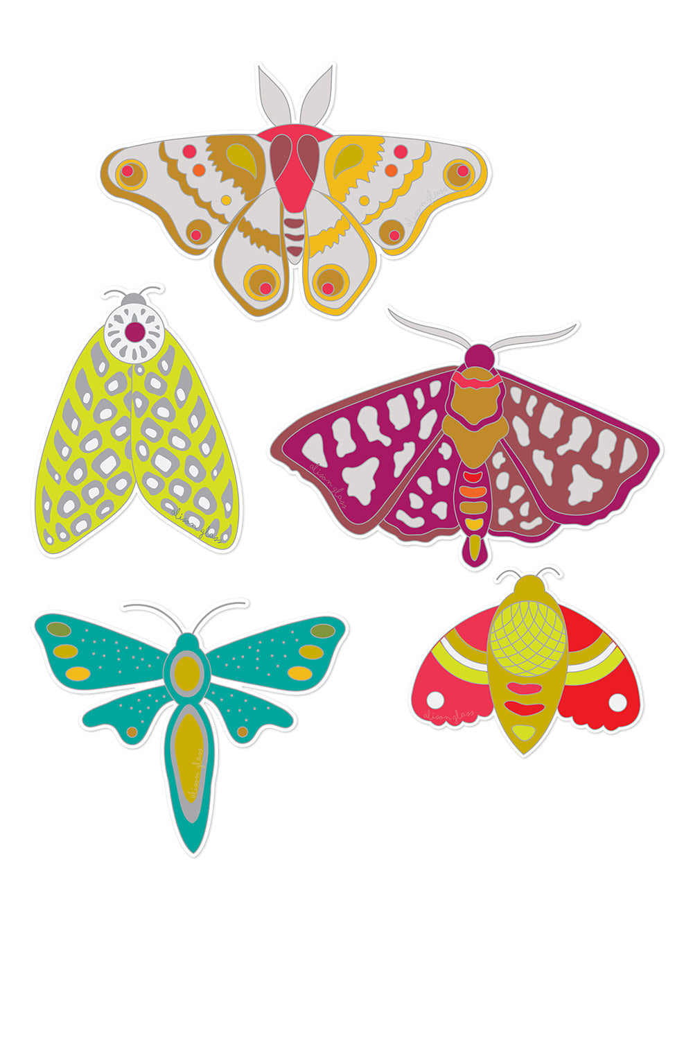 Ex Libris Sticker Set