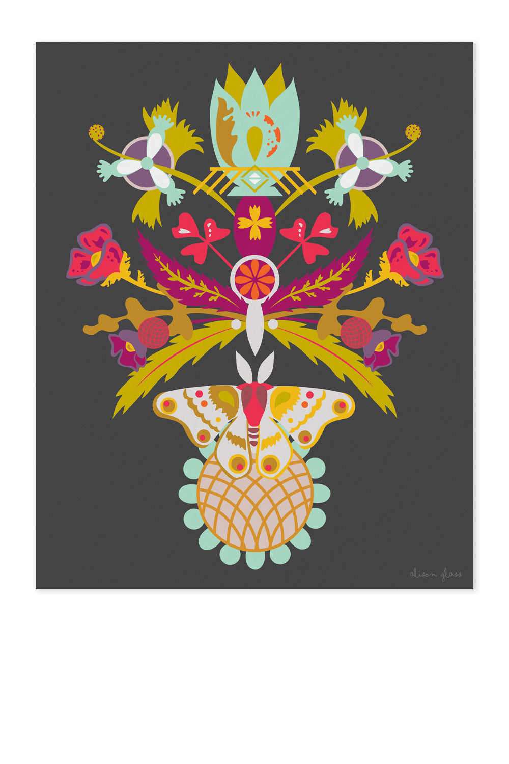 bookplate art print