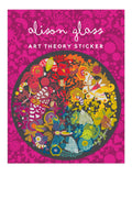 ex libris art theory sticker