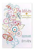 field day embroidery wool applique alison glass pattern company